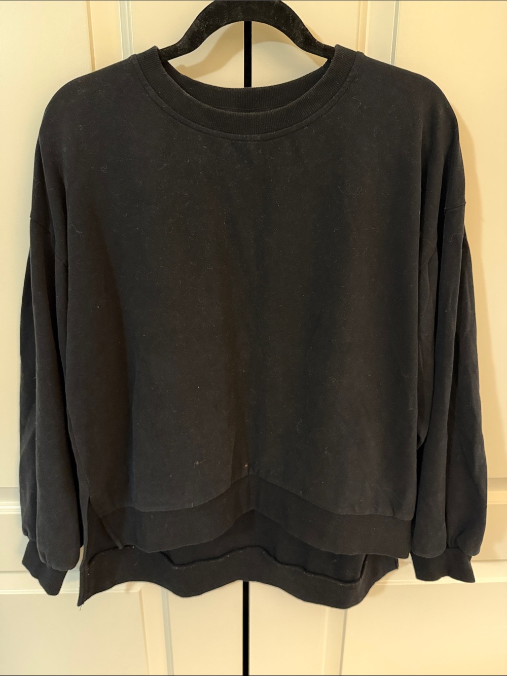 bp Black Crewneck Pullover Sweater